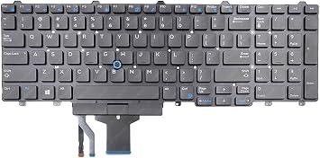 Dell N7CXW Keyboard for Dell Latitude 5580 / Latitude 5590