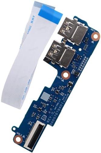 HP L23896-001 I/O Board for HP Pavilion 15-cs0xxx / HP Pavilion 15-cs1xxx / HP Pavilion 15-cs2xxx / HP Pavilion 15t-cs000 / HP Pavilion 15t-cs100 / HP Pavilion 15t-cs200