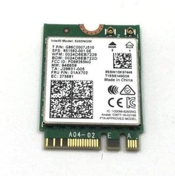 Lenovo 01AX702 Wi-Fi Card for Lenovo ThinkPad T480
