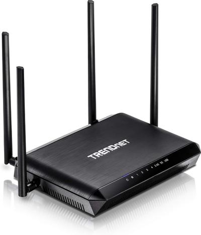 TRENDnet AC2600 StreamBoost Router (WiFi 5/Standalone Router/Dual-Band/MU-MIMO/QoS-Focused)