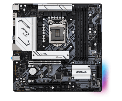 ASRock B560M Pro4 (LGA1200/Intel B560/mATX/Budget/PCIe 4.0)