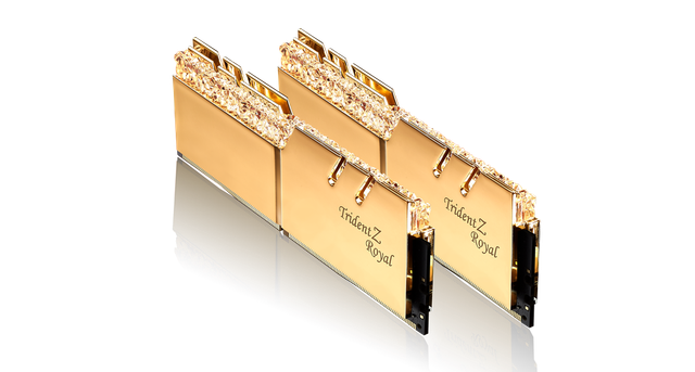 G.Skill Trident Z Royal F4-4000C18D-32GTRG 32GB (2x16GB) DDR4-4000 CL18 Classic Gold RGB