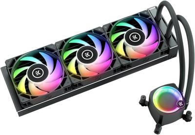EK-Nucleus AIO CR360 Lux D-RGB (360mm AIO Liquid/EK-Loop Pump/D-RGB Fans/Enthusiast Liquid Cooling Heritage)