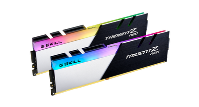G.Skill Trident Z Neo F4-3200C14D-16GTZN (16GB (2x8GB)/DDR4 3200MHz/CL14 14-14-14-34/1.35V/RGB Matte Black/Intel XMP 2.0 + AMD EXPO)