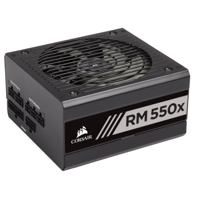Corsair RM550x (2021) (550W/80+ Gold/Fully Modular/ATX 2.x/Compact Mainstream Tier)