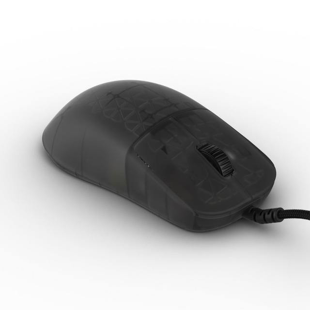 Endgame Gear OP1 8K v2 wired gaming mouse with translucent smoked shell