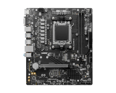 MSI PRO A620M-E (AM5/AMD A620/mATX/DDR5-6400+ OC/Entry-Level AM5)