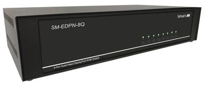 SmartAVI SM-EDPN-8Q-S (8-Port Quad-Head DisplayPort KVM Switch / $2036.98, was $2699.00)