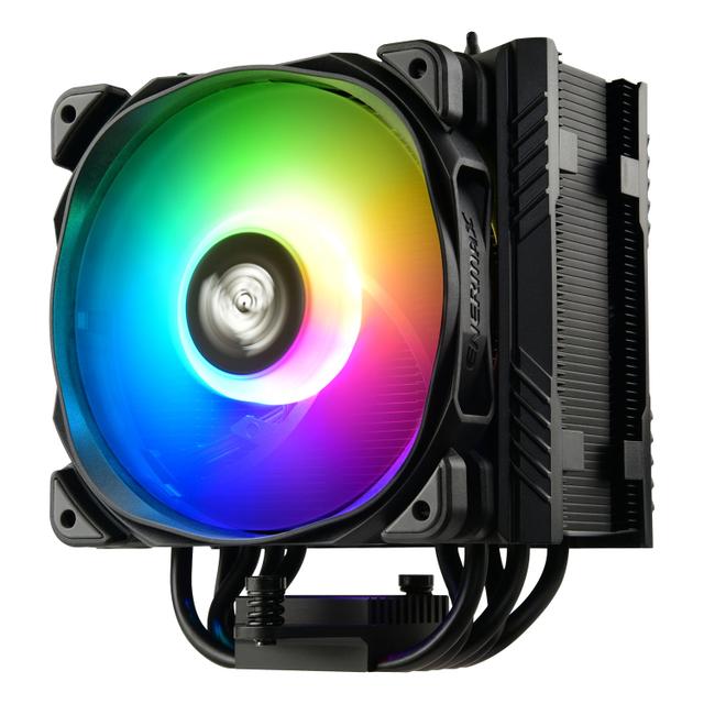 Enermax ETS-T50 AXE ARGB single-tower air cooler with 120mm ARGB fan