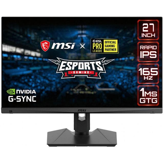 MSI MAG274QRF-QD 27-inch QHD quantum dot IPS 165Hz gaming monitor