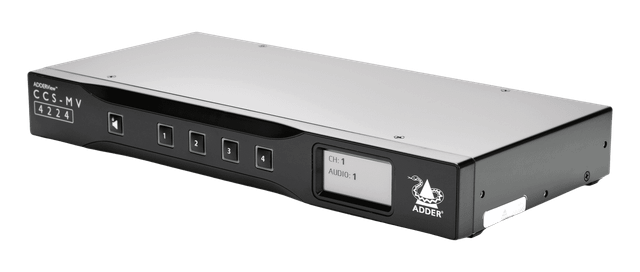 ADDERView Multi-Viewer CCS-MV4224 4 Computers Quad-Screen Secure KVM