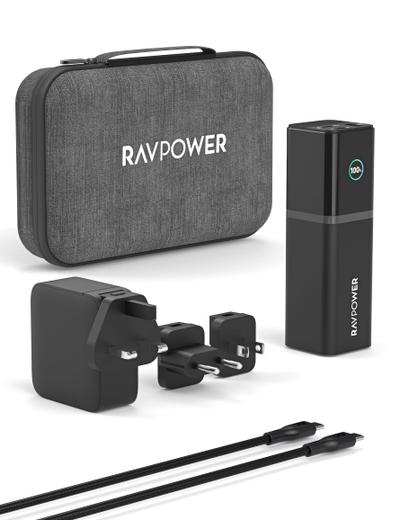 RAVPower RP-PB1243 (140W USB-C Power Bank & Wall Charger Combo)