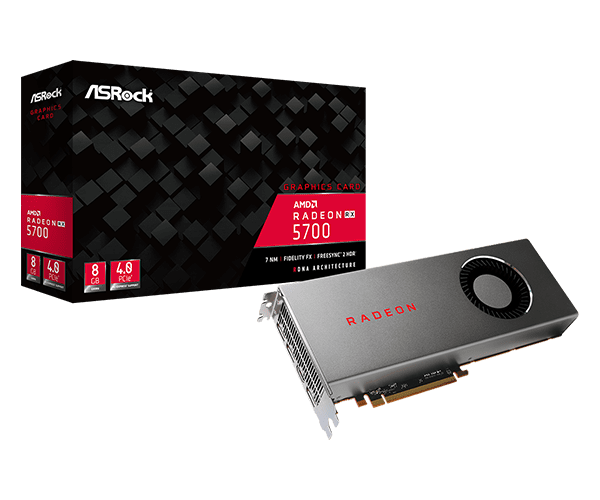 ASRock Radeon RX 5700 8G graphics card