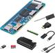 Banana Pi BPI-M4 Zero (Single-Board Computer/Allwinner H618/Quad-Core Cortex-A53 1.5GHz/Up to 2GB LPDDR4/Ultra-Compact WiFi 6 Pico Board)
