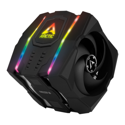 ARCTIC Freezer 50 (Dual-Tower Air/4 Heatpipes/Dual 120mm A-RGB Fans/158mm Height/230W TDP)