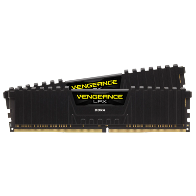 Corsair Vengeance LPX CMK16GX4M2D3600C18 (16GB 2x8GB Kit/DDR4 3600MHz/CL18/1.35V/Low Profile Aluminium/Intel XMP 2.0)