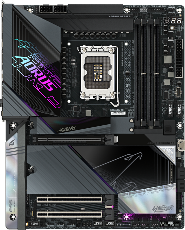 Gigabyte Z890 AORUS Master motherboard