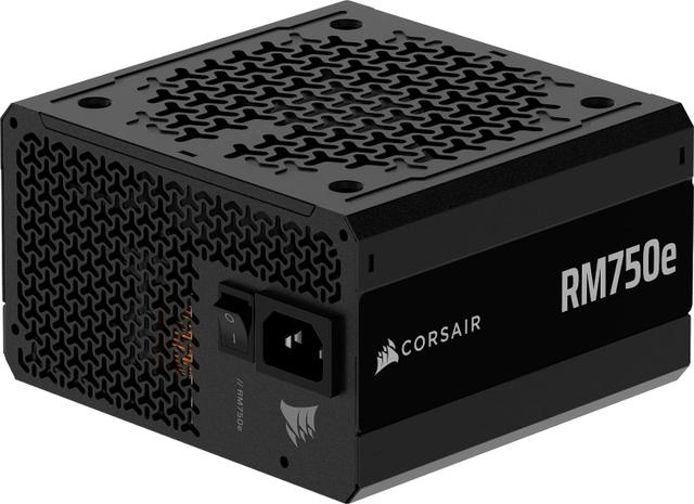 Corsair RM750e 750W fully modular ATX power supply in black