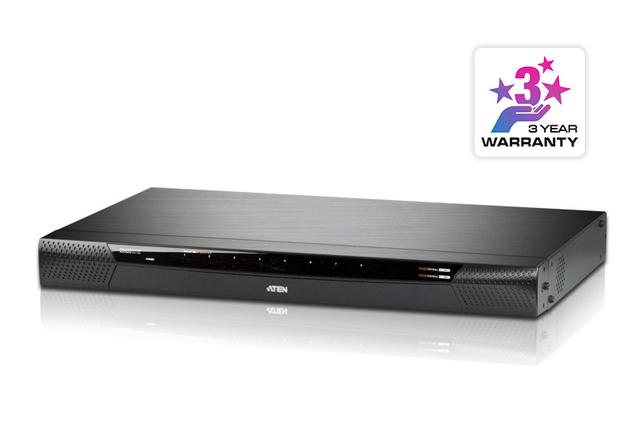 ATEN KN1108v 8-Port IP KVM Switch with Virtual Media