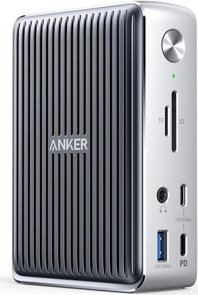 Anker PowerExpand Elite Thunderbolt 4 Dock (Thunderbolt 4 / 13 Ports / 96W Host Charging / Dual 4K@60Hz or Single 8K@30Hz / Mac/Windows / ~$280)