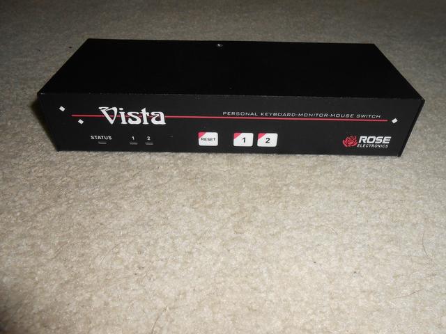 Rose Vista KVM-2PCA 2-port analog KVM switch