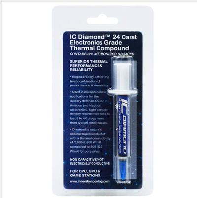 IC Diamond 24 Carat (Diamond Powder Compound/Non-Conductive/Extreme Overclocking Compound)