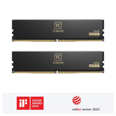 TeamGroup T-Create Expert CTCED532G6400HC32BDC01 (32GB (2x16GB)/DDR5 6400MHz/CL32/No RGB Black)