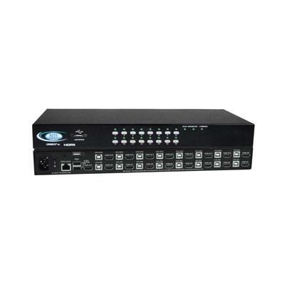 NTI UNIMUX-HD4K18GB-24 (24-Port Rackmount 4K HDMI 18Gbps KVM Switch / $3333.33)