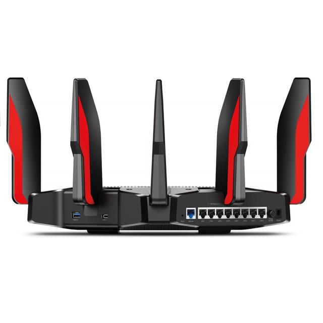 TP-Link Archer AX11000 tri-band WiFi 6 gaming router with 8 antennas