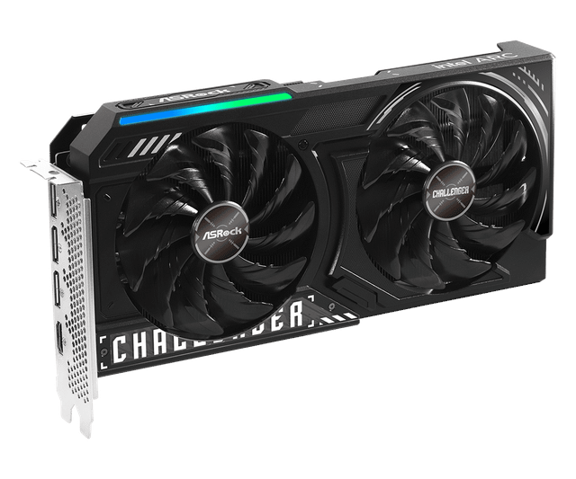 ASRock Challenger OC Intel Arc B570 graphics card