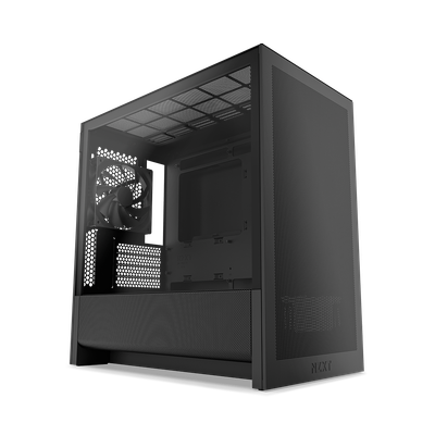 NZXT H3 Flow (Micro-ATX SFF/High-Airflow Mesh Front/1x 120mm Rear Exhaust Included/Black)