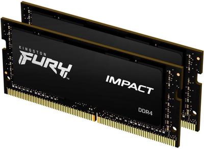 Kingston FURY Impact KF432S20IBK2/16 (16GB (2x8GB)/DDR4 3200MHz/CL20/No RGB Black)