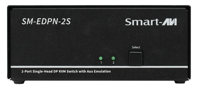 SmartAVI SM-EDPN-2S-S 2-Port Single-Head DisplayPort KVM Switch