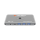 J-Tech Digital JTECH-DKM21-8K (DisplayPort / 2 Computers / 8K@60Hz / 4 USB 3.0 Ports)