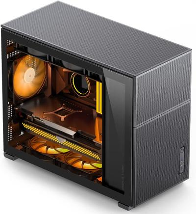 Jonsbo D31 Mesh (Mid-Tower ATX/Aluminium Frame with Mesh Front/3x 120mm Fans/Tempered Glass Side)