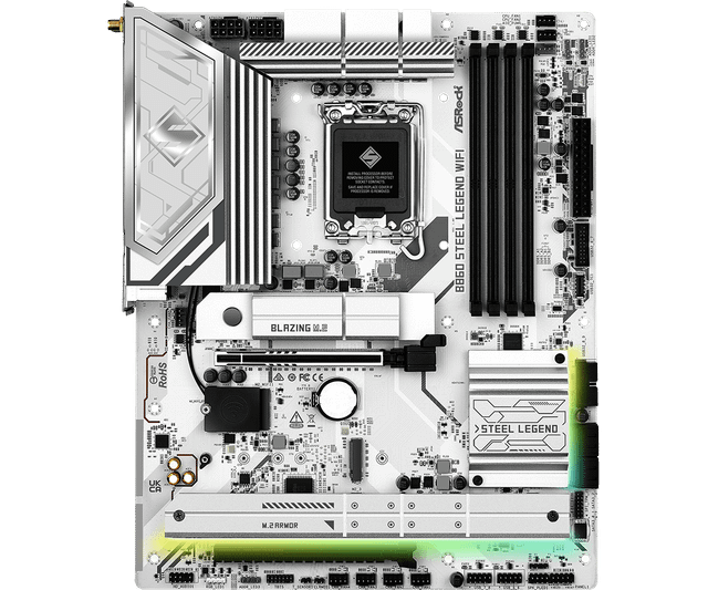 ASRock B860 Steel Legend WiFi motherboard
