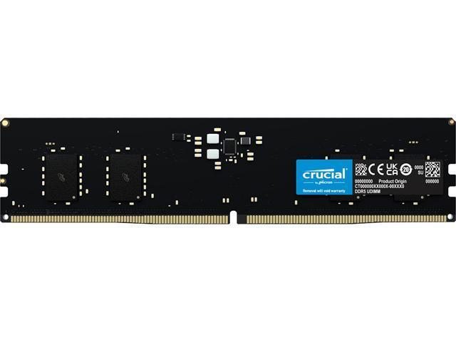 Crucial CT8G56C46U5 8GB DDR5-5600 CL46 UDIMM desktop memory module