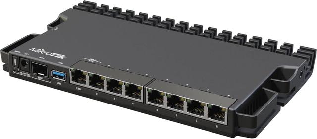 MikroTik RB5009UG+S+IN router with 2.5G ports and 10G SFP+