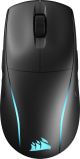 Corsair M75 Wireless (Wireless/Ambidextrous/Symmetrical-ish/89g/Corsair Marksman Optical up to 26,000 DPI/2000Hz/70hr Battery/Optical Switches)
