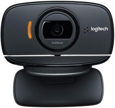 Logitech B525 (720p HD/Foldable Design/Dual Noise-Cancelling Microphone/Portable Business Webcam)