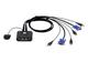 ATEN CS22U (2-Port USB VGA Cable KVM Switch with Remote Port Selector / $41.00)