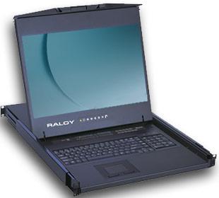Raloy RW119-S801 (1U Rackmount LCD KVM Console / 8-Port / VGA / PS2-USB / from $1,394.00)