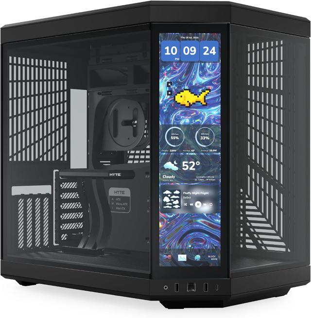 HYTE Y70 Touch Infinite Gaming PC Case with LCD Touchscreen