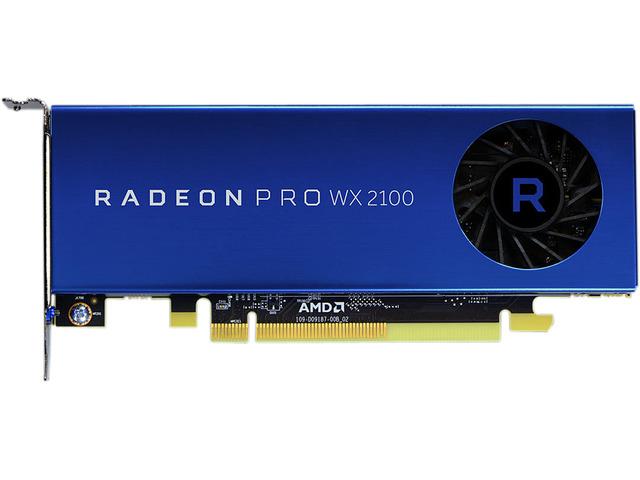 AMD Radeon Pro WX 2100 workstation graphics card