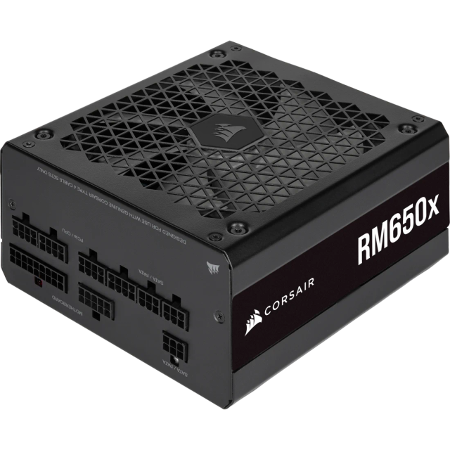 Corsair RM650x (2021) 650W 80 PLUS Gold fully modular ATX power supply