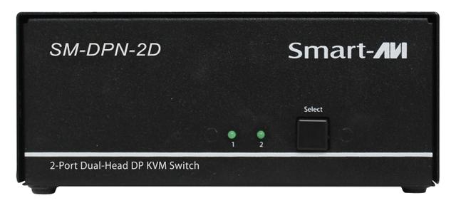 SmartAVI SM-DPN-2D-S 2-Port Dual-Head DisplayPort KVM Switch