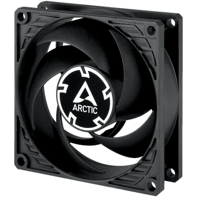 Arctic P8 Max (80mm/34.6 CFM/4.3 mmH2O Static Pressure/4200 RPM Max/33.2 dBA/Fluid Dynamic Bearing/No RGB/PWM)