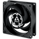 Arctic P8 Max (80mm/34.6 CFM/4.3 mmH2O Static Pressure/4200 RPM Max/33.2 dBA/Fluid Dynamic Bearing/No RGB/PWM)