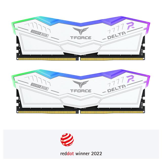 TeamGroup T-Force Delta RGB DDR5 white 32GB kit