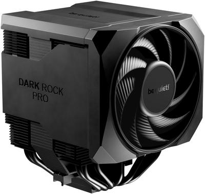 be quiet! Dark Rock Pro 6 (Dual-Tower Air/7 Heatpipes/120mm+135mm Silent Wings Fans/300W TDP/Semi-Passive Mode)